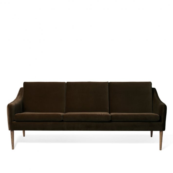 WARM NORDIC - Mr. Olsen 3. pers. sofa | Tekstil, rget eg