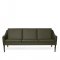 WARM NORDIC - Mr. Olsen 3 pers. sofa | Lder, valndolieret eg