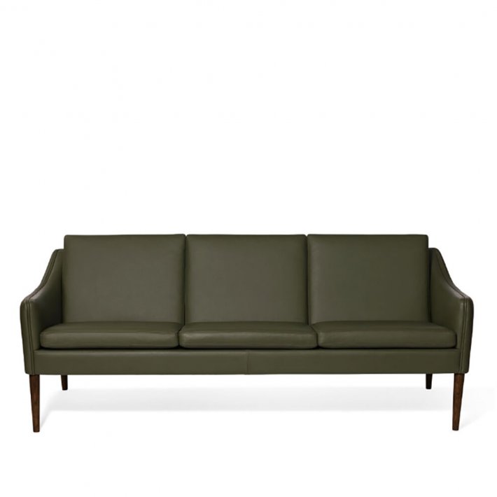 WARM NORDIC - Mr. Olsen 3 pers. sofa | Lder, valndolieret eg