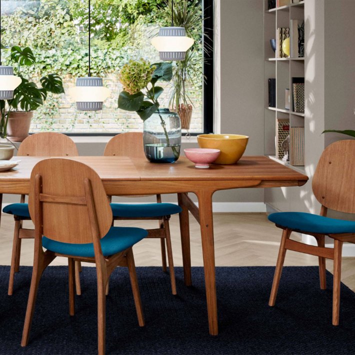 WARM NORDIC - Noble Chair | Teakolieret eg, sdepolstret