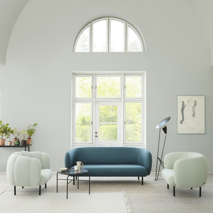 WARM NORDIC - Cape Sofa 3 pers. | Med Syninger