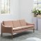 WARM NORDIC - Mr. Olsen 3. pers. sofa | Tekstil, valndolieret eg