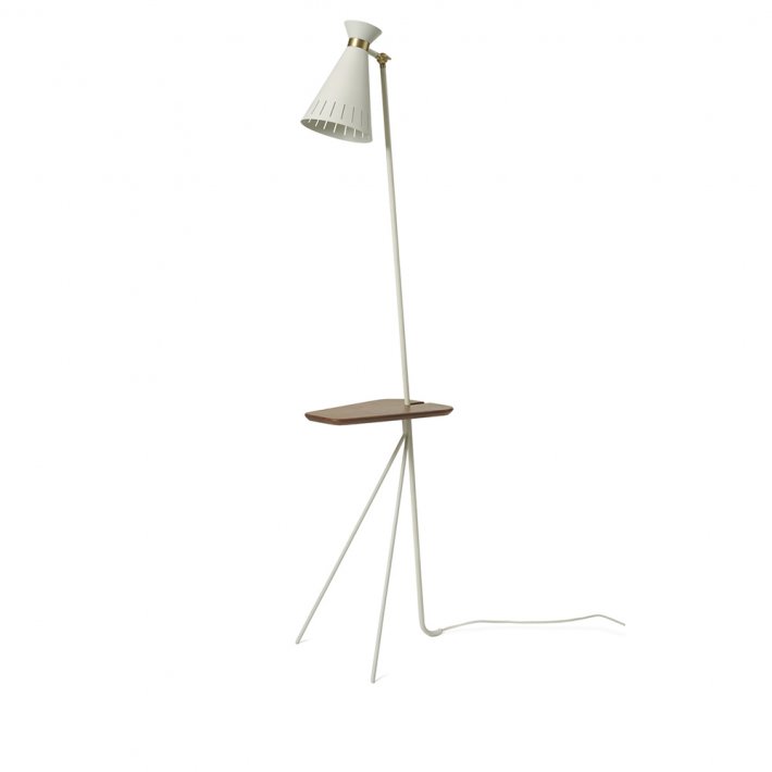 WARM NORDIC - Cone Floor lamp with table