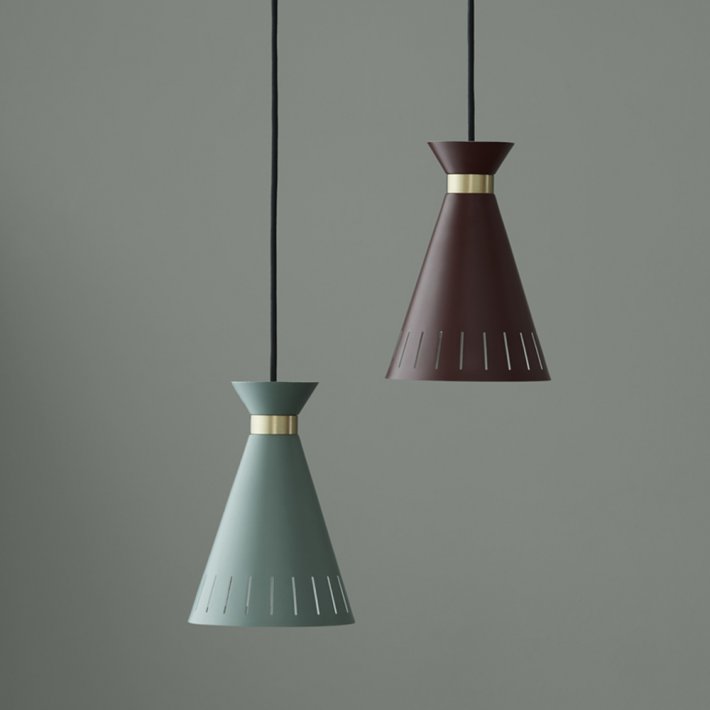 WARM NORDIC - Cone pendel | Oxide red