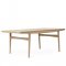 WARM NORDIC - Evermore Spisebord | 190 cm | Olieret eg | Inkl. 2 tillgsplader