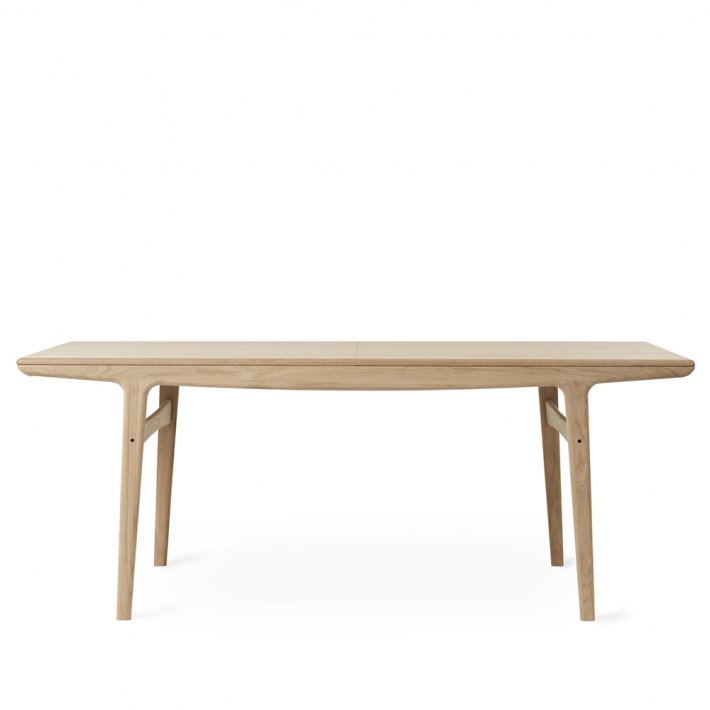 WARM NORDIC - Evermore Spisebord | 190 cm | Olieret eg | Inkl. 2 tillgsplader