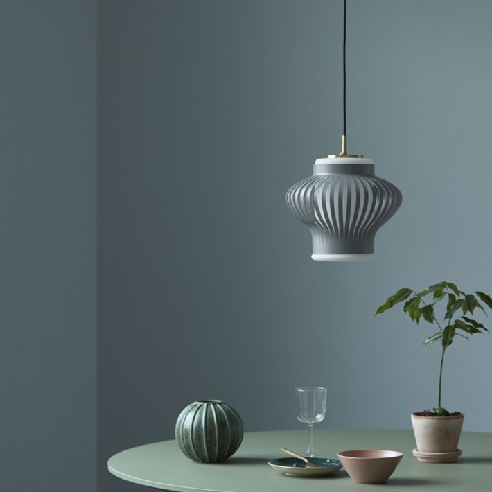 WARM NORDIC - Opal Shade Lamella pendel I Red grape