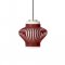 WARM NORDIC - Opal Shade Lamella pendel I Red grape