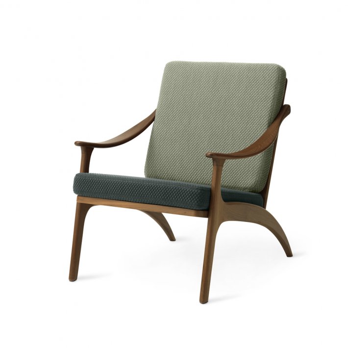 Warm Nordic - Lean Back Loungestol | Teak, Tekstil