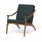 Warm Nordic - Lean Back Loungestol | Teak, Tekstil