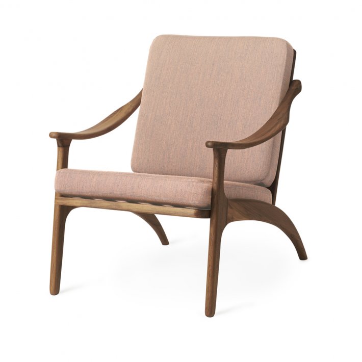 Warm Nordic - Lean Back Loungestol | Teak, Tekstil