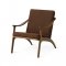 Warm Nordic - Lean Back Loungestol | Teak, Tekstil