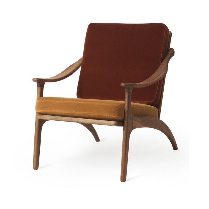 Warm Nordic - Lean Back Loungestol | Teak, Tekstil