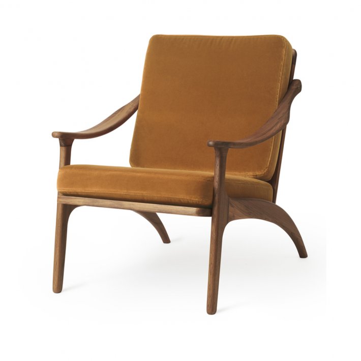 Warm Nordic - Lean Back Loungestol | Teak, Tekstil