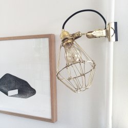 HEYTHEREHI - Work Lamp | Messing*