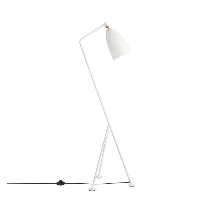 Gubi - Grashoppa Gulvlampe | Alabaster White | Glossy