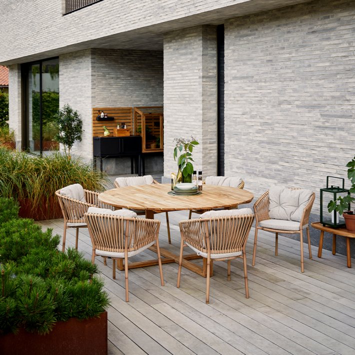 Cane-line - Ocean stol m. hynder | Natural