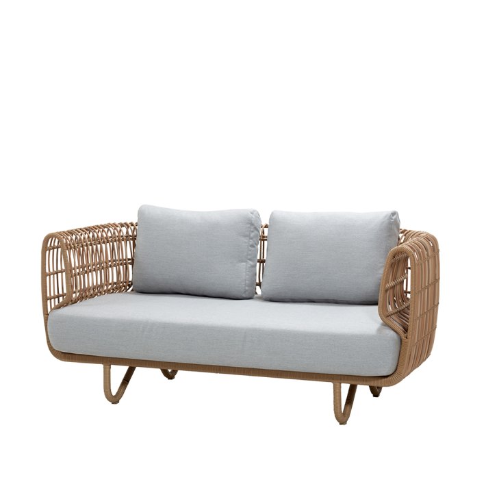 Cane-line - Nest 2-pers. sofa m. hynder | Outdoor