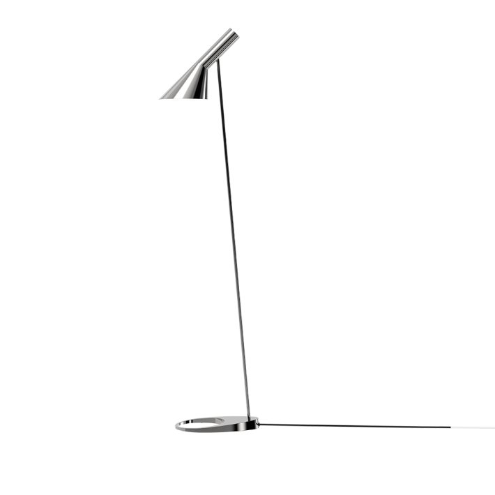 Louis Poulsen - AJ Gulvlampe | Rustfrit stl poleret