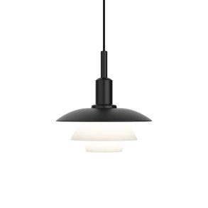 Louis Poulsen - PH 3/3 | Metal sort/glas