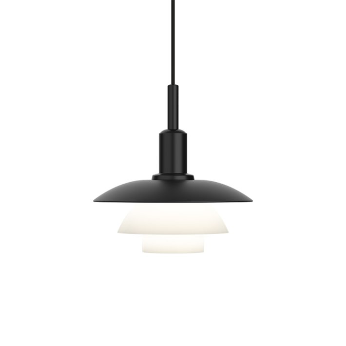 Louis Poulsen - PH 3/3 | Metal sort/glas