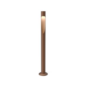 Louis Poulsen - Flindt Garden Pullert | H�j | Uden adapter |&nbsp;Corten | LED 2700K 6.2W | Fodplade