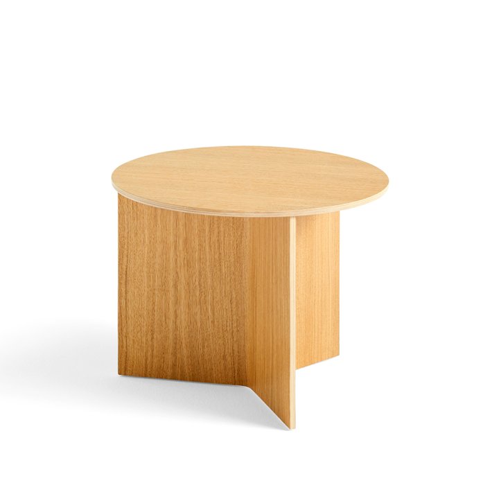 HAY - Slit Table Wood | Round