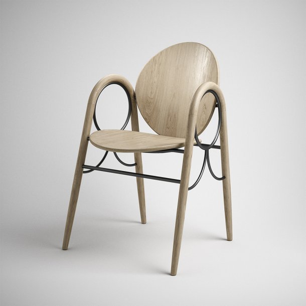 Brdr. Krger - Arkade Spisebordsstol | Finr