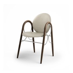 Brdr. Krger - Arkade Spisebordsstol | Fuldpolstret | Eg rget