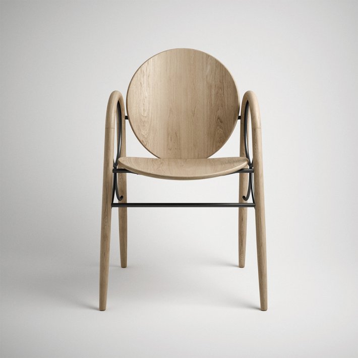 Brdr. Krger - Arkade Spisebordsstol | Finr