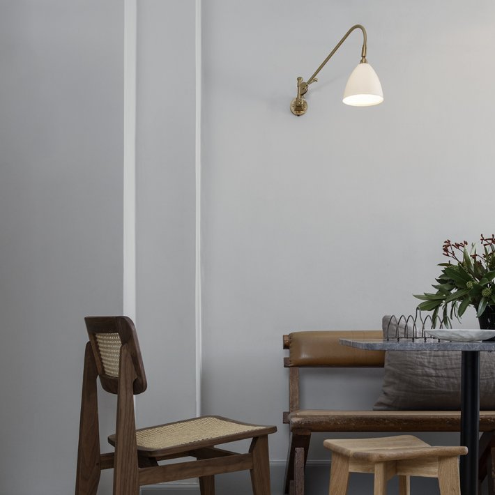 Gubi - Bestlite BL6 | Messing | Bone china