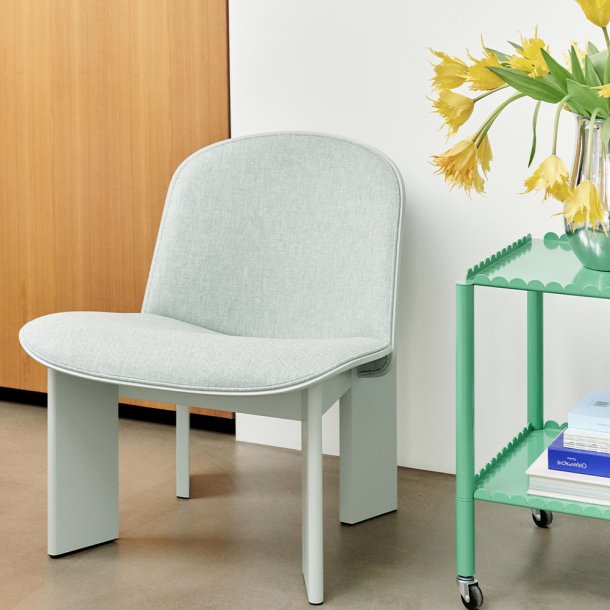 HAY - Chisel Lounge Chair | Eucalyptus | Polstring Metaphor-023