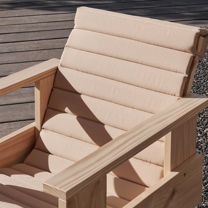 HAY - Quilted Hynde Til Crate Lounge Chair