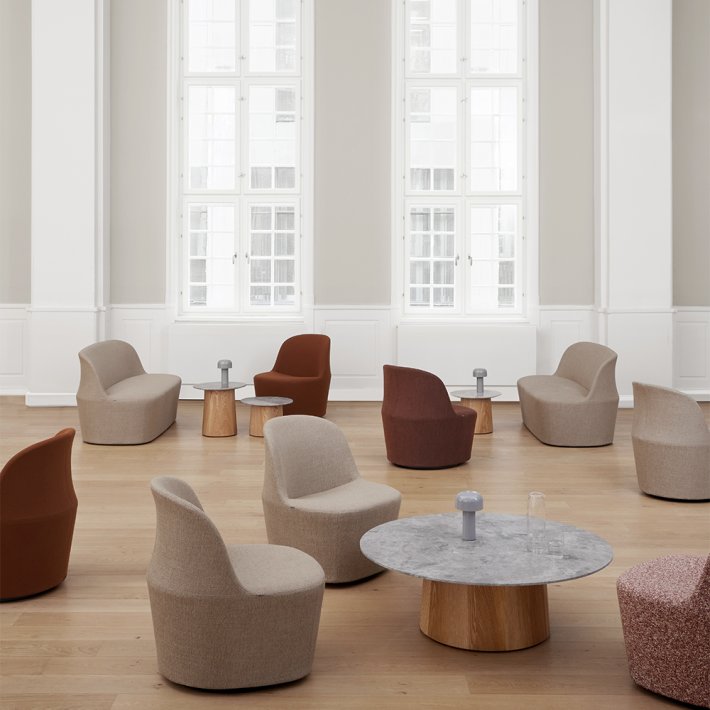 Fredericia Furniture - Niveau Coffee Tables | Tundra Grey | 61