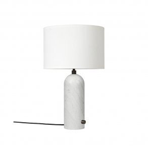 Gubi - Gravity Tablelamp | Small | White Marble | White