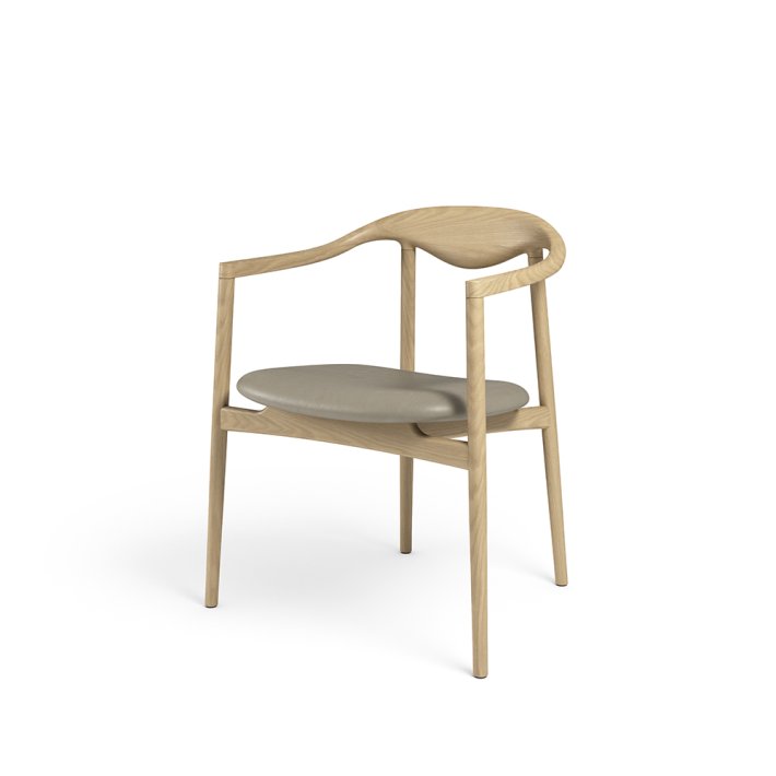 Brdr. Krger - Jari Spisebordsstol I Fuldpolstret I Eg klar voks olieret