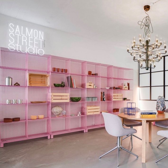 Kalager - Wire Cabinet W. Legs