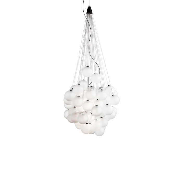 Luceplan - Stochastic Pendel 48 | Opal white