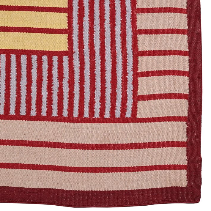 Massimo - Hemp Collection | Red & Yellow