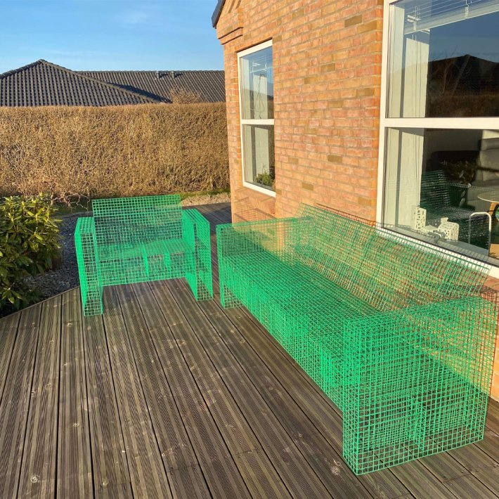 Kalager - WIRE Loungecoat | 3 pers.