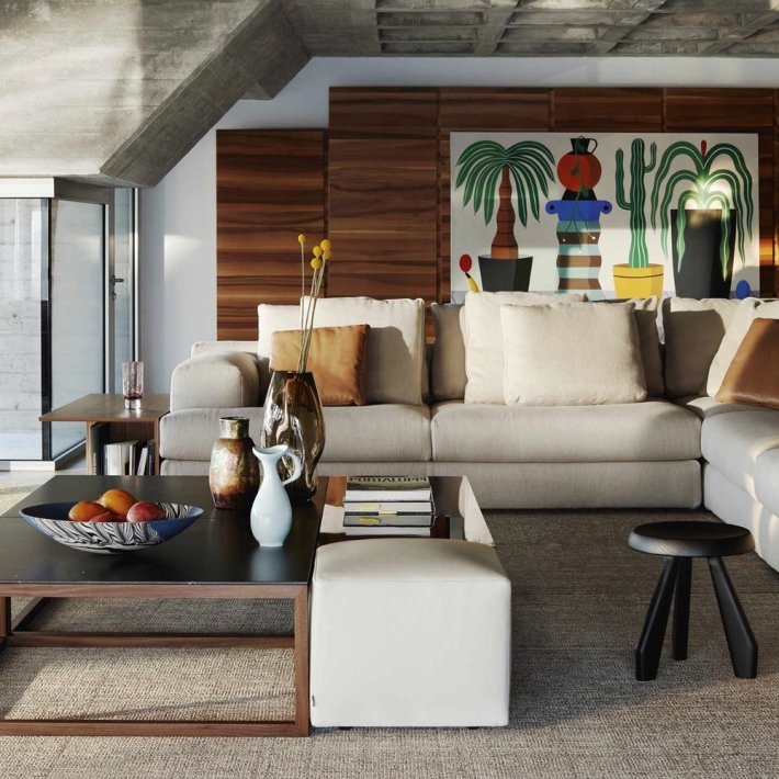 Cassina - 523 Tabouret Berger 