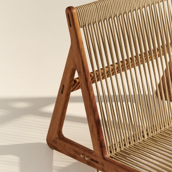 Gubi - Initial Outdoor Lounge Chair 