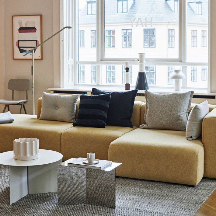 HAY - Slit Table Round | Sofabord |�Pulverlakeret