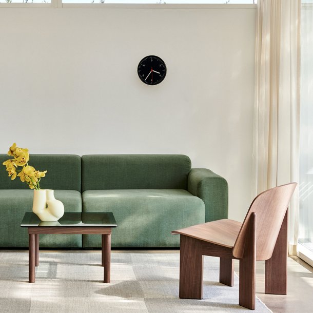 HAY - Chisel Lounge Chair | Water-Based Lacquered Walnut