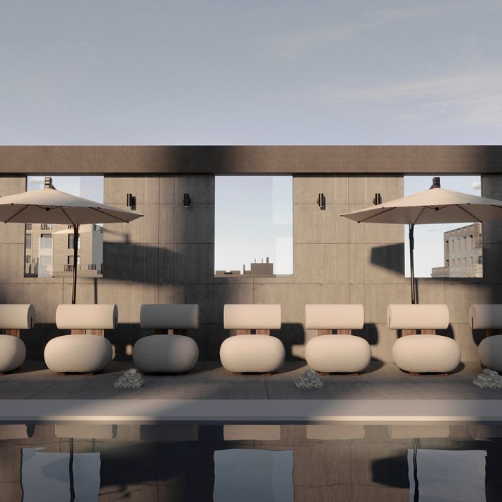 Norr11 - Hippo Loungechair | Outdoor