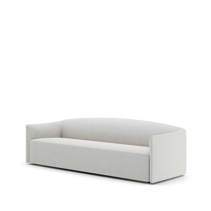 New Works - Shore Sofa 3 Seater Extended Base |Romo Ruskin Quill
