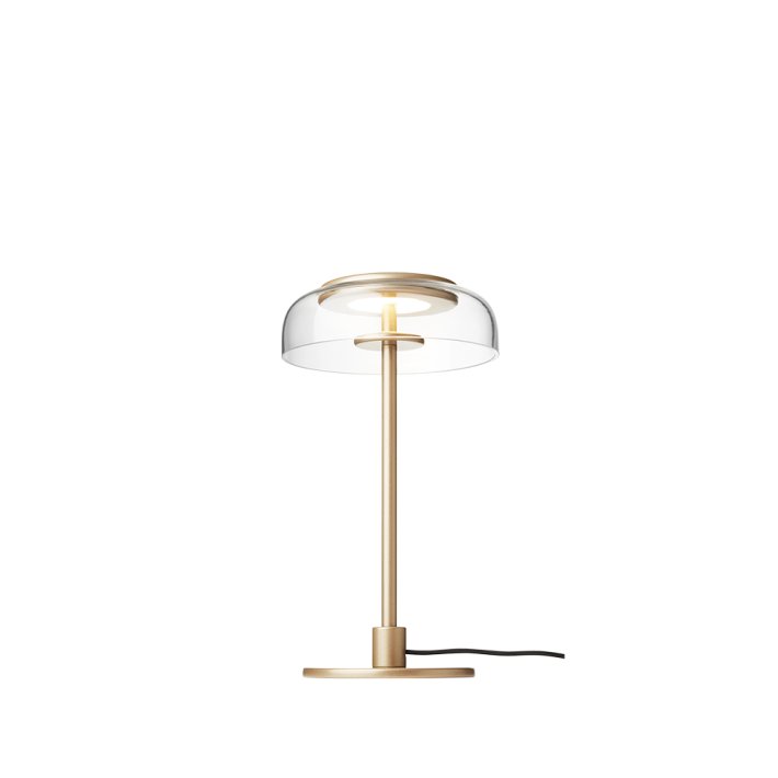 Nuura - Blossi Table | Small | Nordic Gold | Clear