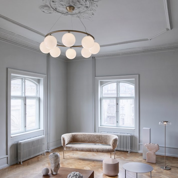 Nuura - Miira 8 Circular | Brass | Opal