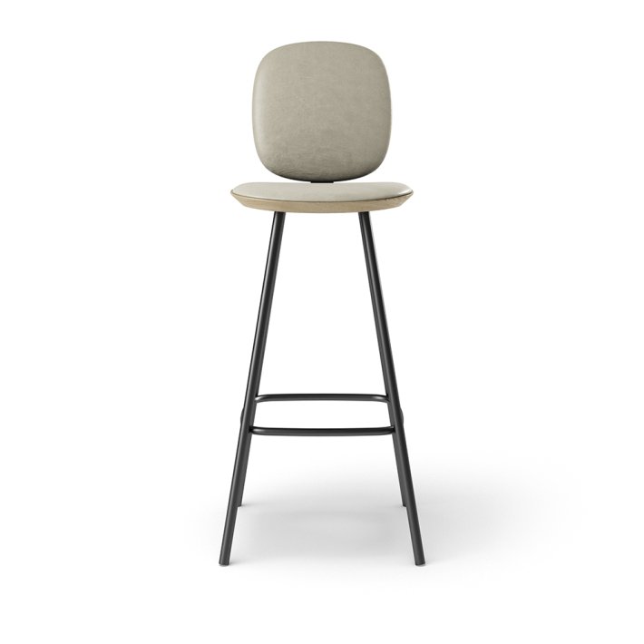 Brdr. Krüger - Pauline Comfort Barstol | Metalstel