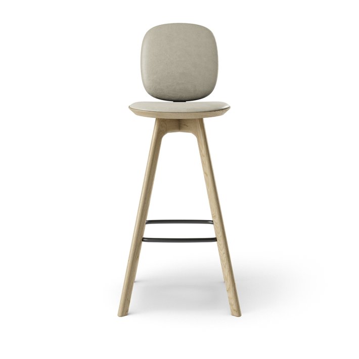 Brdr. Kr�ger - Pauline Comfort Bar Stool | Wooden Frame